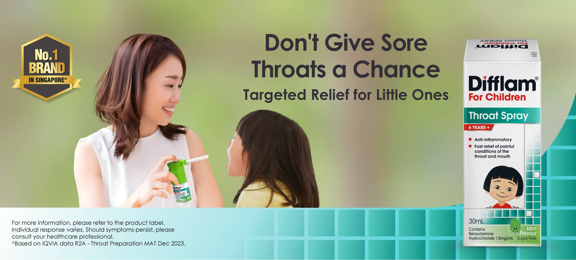 Sore throat remedies & oral health | Difflam /Singapore